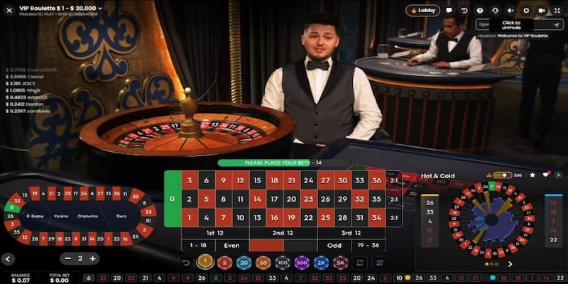 Những ưu điểm khi chơi roulette tại Rikvip