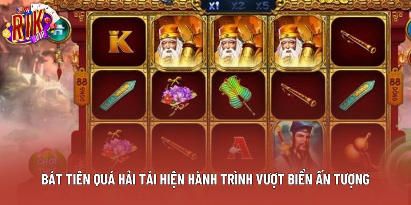 Bát tiên quá hải tái hiện hành trình vượt biển ấn tượng